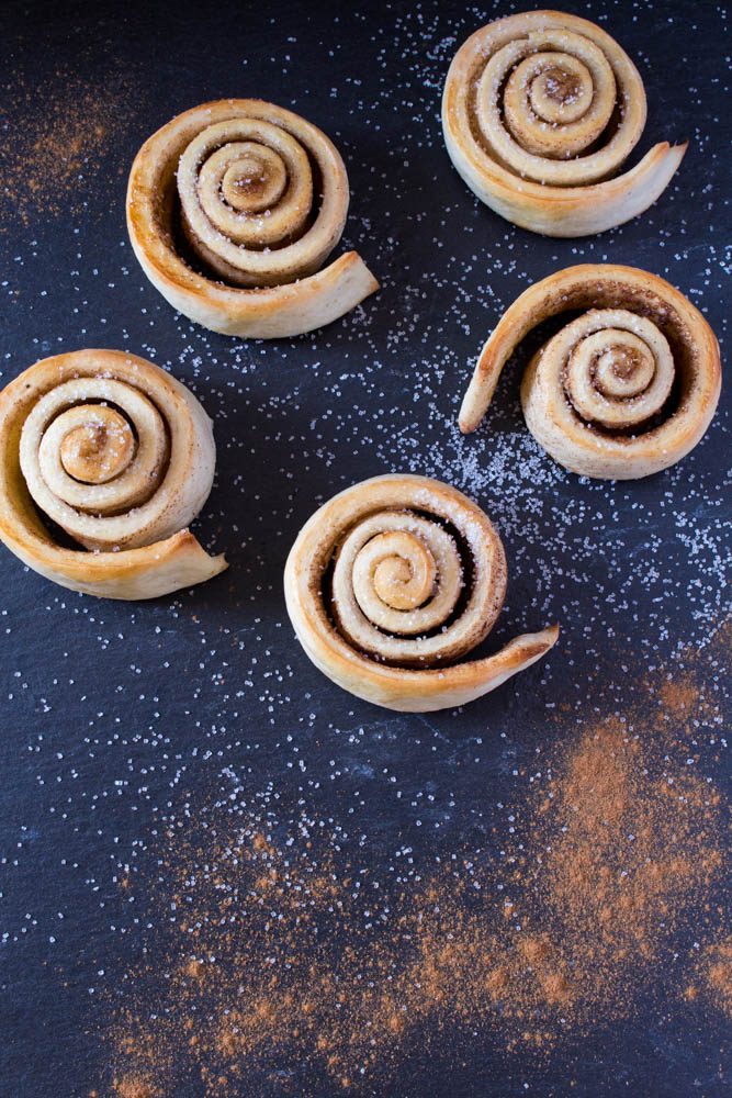 Swedish style cinnamon buns are perfect with a good cup of coffee