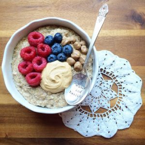 Maple Pancake Vegan Cauliflax Porridge