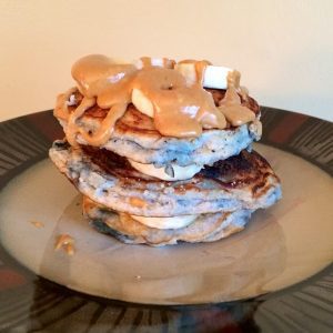 Blueberry Coconut Flour Pancakes