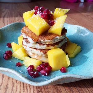 Gluten Free Coconut Banana Pancakes