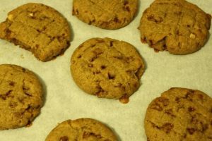 Peanut Butter Tofu Skor Cookies