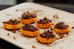 Cinnamon Butter Pecan Sweet Potato Bites {Paleo & Gluten Free Recipe}