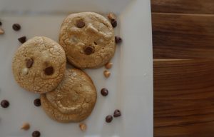 Peanut Butter and Chocolate Chip Cookies