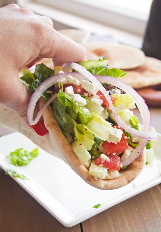 Mediterranean Flatbread Salad Cooking Goals