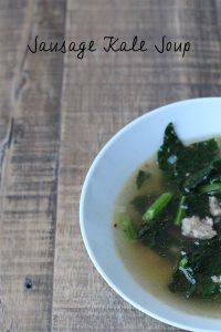 Sausage Kale Soup