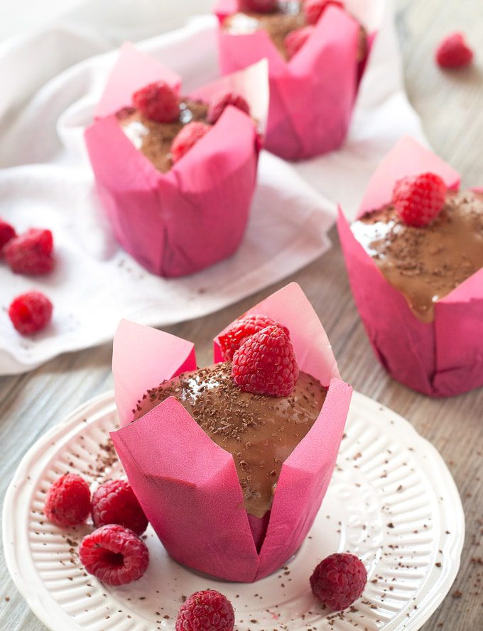 chocolate beet cupcakes with chocolate yogurt frosting