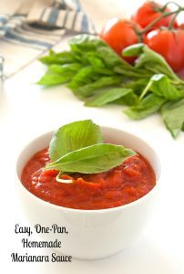 Homemade Marinara Sauce