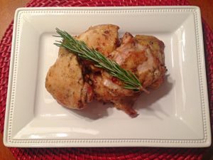 Mustard Glazed Crispy Chicken