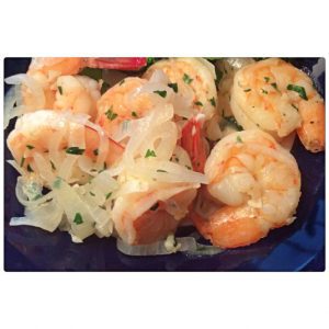 Lemon Shrimp With Sweet Onions