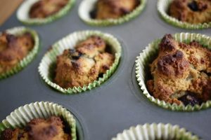 Blueberry Muffins with zing