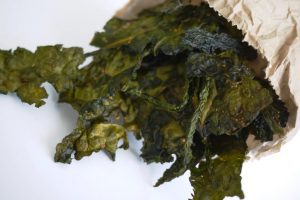 Kale Chips with an Asian twist
