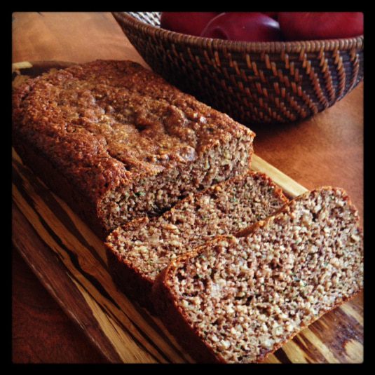 Zucchini Bread (Grain & Dairy Free)