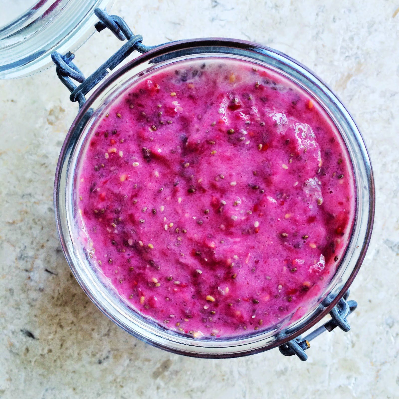 Raspberry Chia Jam Cooking Goals