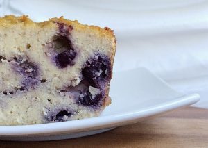 Blueberry Coconut Flour Banana Bread