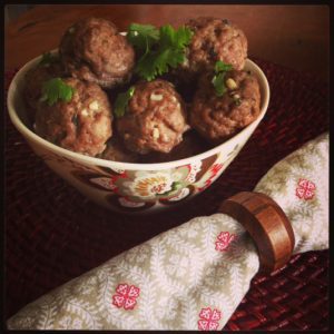 Greek Style Lamb Meatballs