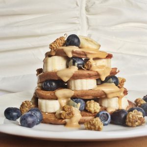 Maca Cacao Buckwheat Pancakes [Gluten Free]