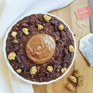 Cacao Pumpkin Baked Buckwheat Porridge [Gluten Free + Vegan]