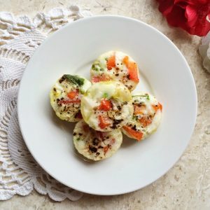 Veggie Egg White Bites