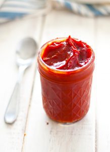 {spicy} homemade ketchup