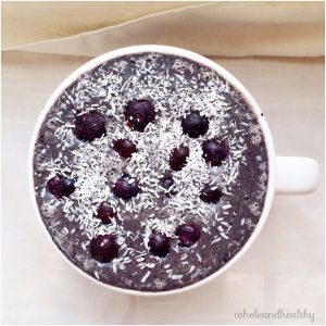 Vanilla Blueberry Acai Smoothie