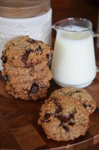 Chocolate Cherry Oatmeal Cookies | CTB