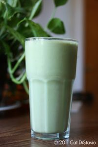 Another Green Glass: Green Tea Bananarama Smoothie