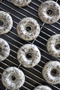 Liquorice Baked Doughnuts