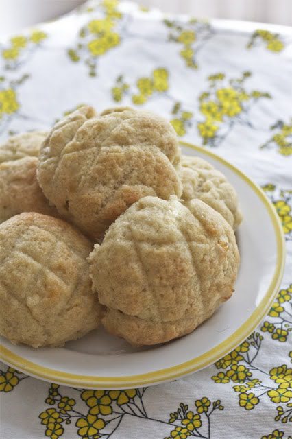 Melonpan - Japanese Biscuit Buns - Cooking Goals