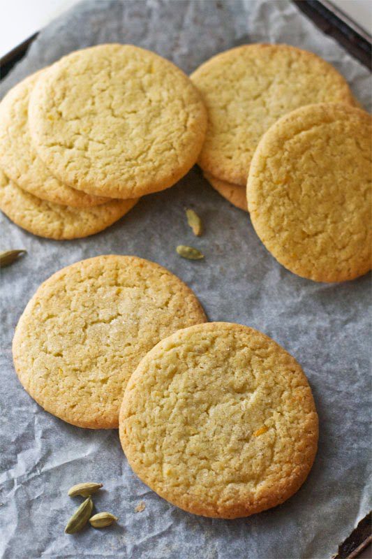 Orange & Cardamom Biscuits