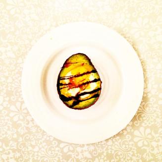 Baked Egg In Avocado