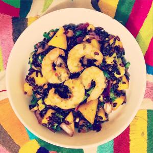 Being A Masterchef Makes You Happier – Black Rice, Mango And Avocado Salad