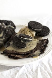 Oreo Crumb Crêpes