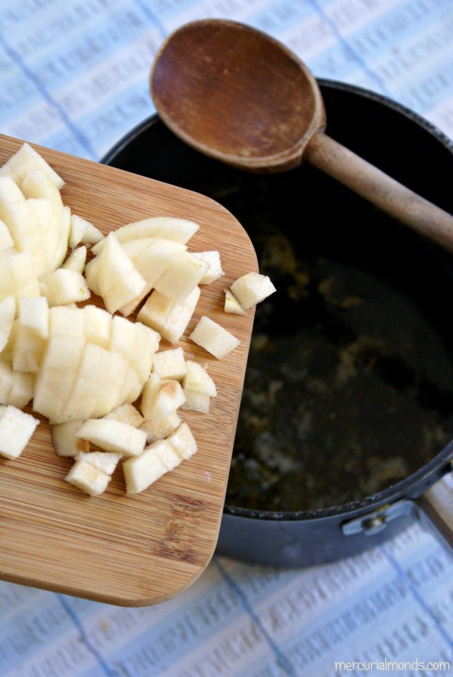 Pear and chocolate recipe