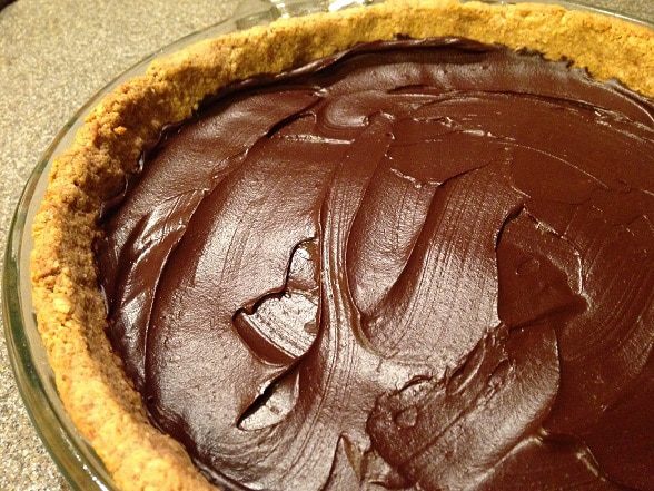 Decadent Guiltless Chocolate Pie