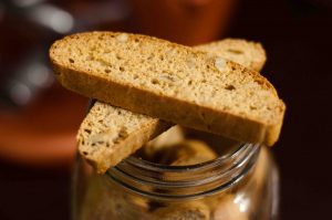 Banana Walnut Biscotti