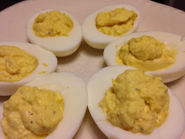 Greek Yogurt Deviled Eggs