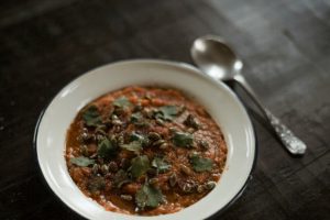 Spicy Sweet Potato & Butternut Squash Soup
