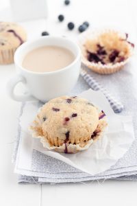Blueberry Muffins GF {Mufiny Z Jagodami, Bezglutenowe}