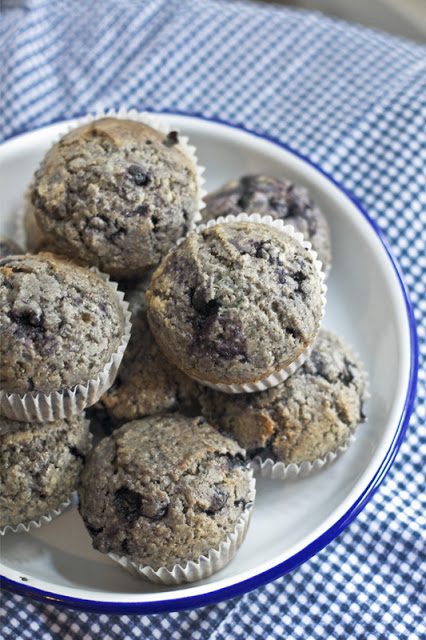 Blueberry &amp; Cardamom Muffins - Cooking Goals