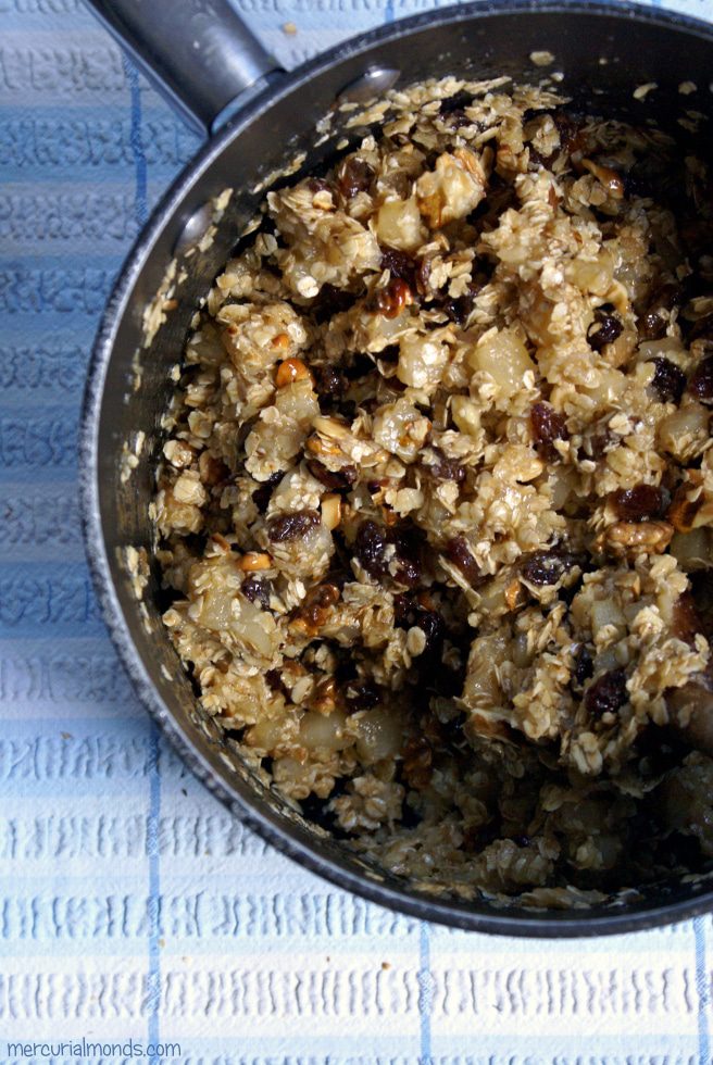 Fruity flapjacks