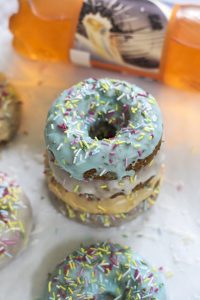 Irn-Bru Baked Doughnuts