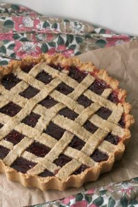 Raspberry Jam Crostata