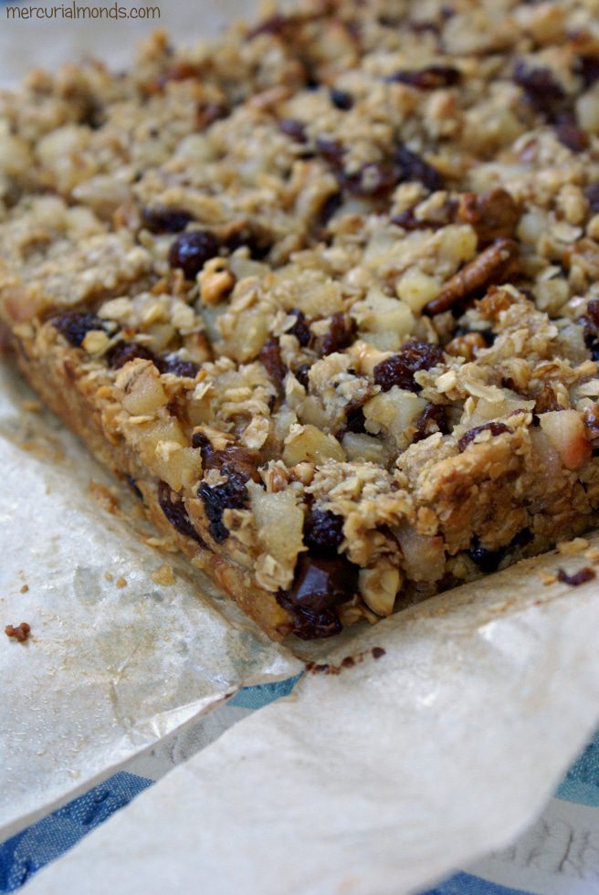 Chocolate and nut bars recipe