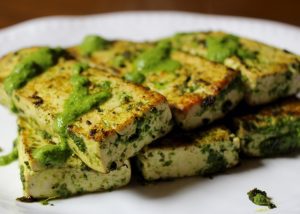 Chimichurri Grilled Tofu
