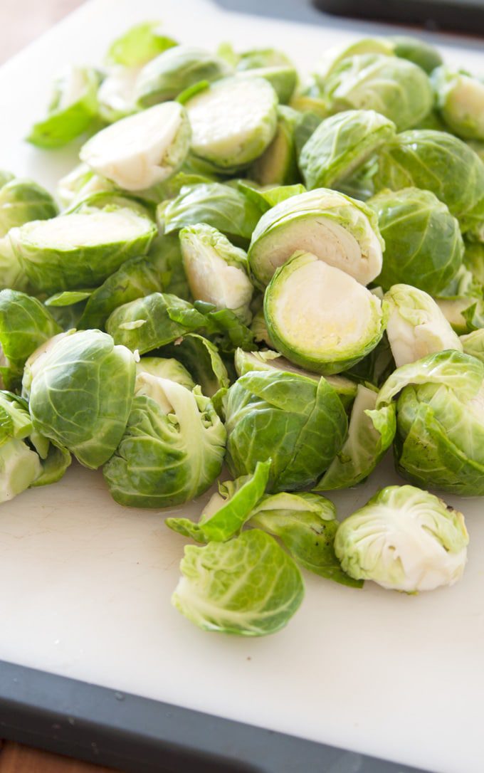 Almond and Pecorino Brussels Sprouts