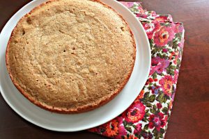 Brown Butter Pecan Cornmeal Cake