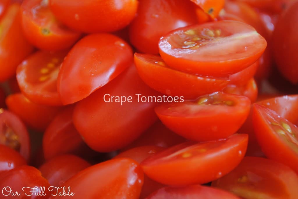 Balsamic Cucumber & Tomato Salad - @ourfulltable