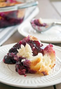 Blackberry & Buttermilk Biscuit Cobbler