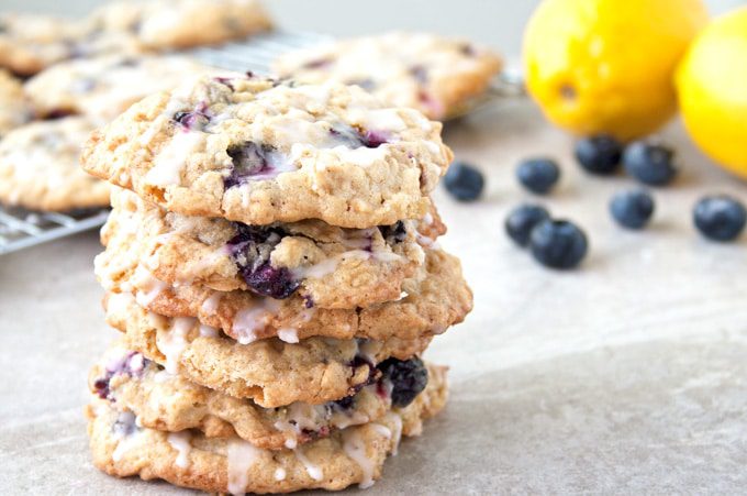 Blueberry Oatmeal Cookies