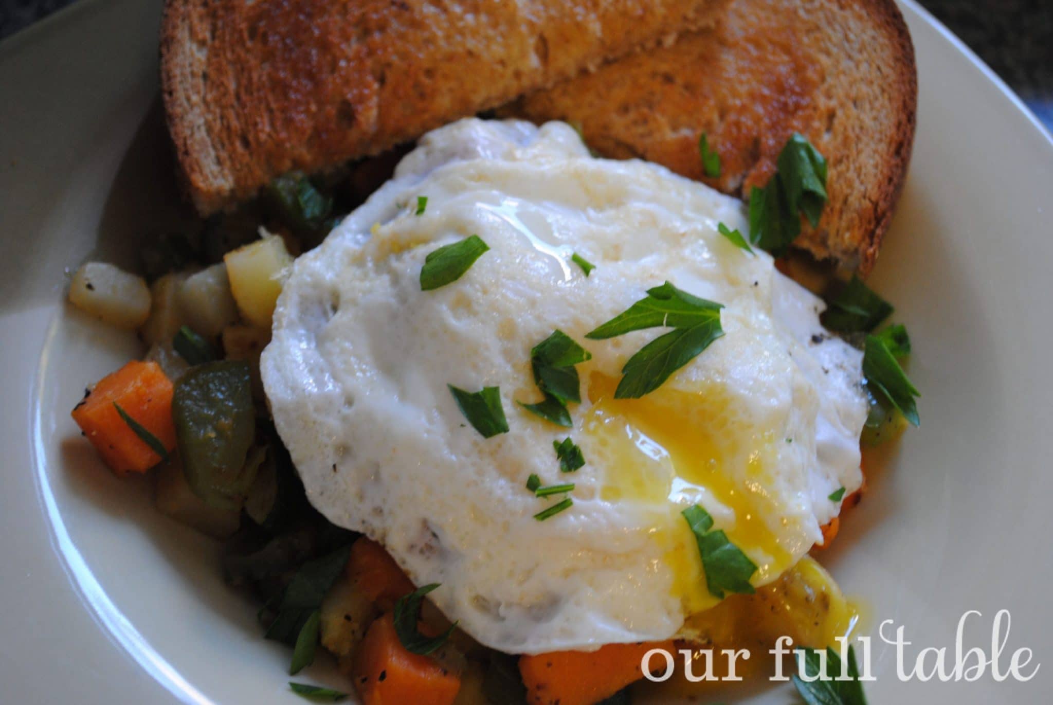 Breakfast for dinner | www.ourfulltable.com